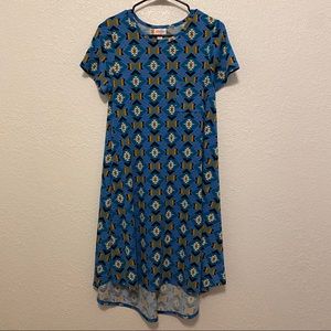LuLaRoe Carly Aztec Tribal Dress